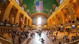 Walking Tour of Grand Central Terminal — New York City 【4K】🇺🇸 [upl. by Notsle]