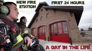 First 24 Hours in a New Fire Station  A Day in the Life [upl. by Eisiam178]