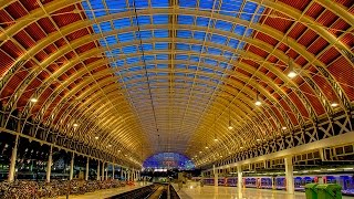 A Walk Around Londons Paddington Railway Station [upl. by Yllek]