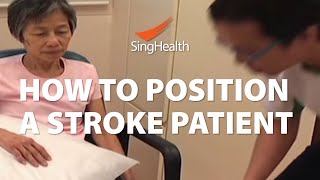 How To Position A Stroke Patient [upl. by Crim]