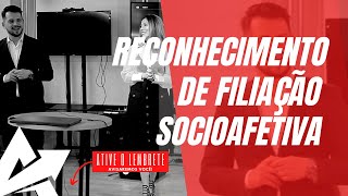 DIREITO DE FAMÍLIA Reconhecimento de filiação socioafetiva [upl. by Araht512]