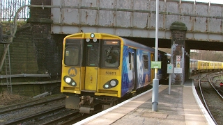 Half an Hour at 216  Birkenhead North Station 1022017  Class 507 508 terminus [upl. by Lina]