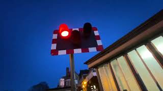 Birkdale Level Crossing Merseyside [upl. by Enneirdna]