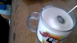 Aerolatte Review Frothing Cold Milk In Under 1 Minute [upl. by Laughton664]