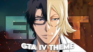 Aizen x Urahara  GTA IV Theme Edit [upl. by Razatlab]